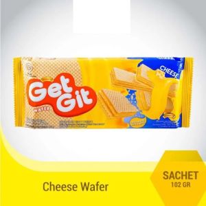 Camilan Makanan Ringan Wafer Get Git 102 Gram Chocolate Sweet Corn Lemon Cheese Cool Choco Grilled Barbeque
