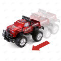 LYZRC Pull Back Car Toys Racing Cars Mini Inertia Truck Diecast Friction Power Vehicles Outdoor Toys For Children Boys. 