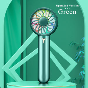 พัดลมพกพาขนาดเล็ก WR WonderRise ชาร์จ USB พัดลมไฟฟ้ามือถือ เครื่องทำความเย็นอากาศ พร้อมฐานตั้ง