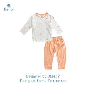 Bộ dài tay cài vai caro BENTY chất vải mềm mịn cao cấp đồ bộ cho bé trai bé gái