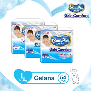 [Paket isi 3] MamyPoko Pants Skin Comfort L18