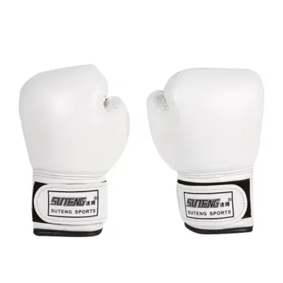 OMQAIO 2pcs PU Leather Kids Boxing Gloves Punching Bag Professional MMA Fighting Gloves Fashion for Kids Child Training Kickboxing Thai Gloves