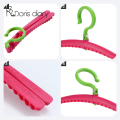 Móc treo có thể gập lại nhỏ gọn cho du lịch, móc treo quần áo bằng nhựa xách tay với móc. 