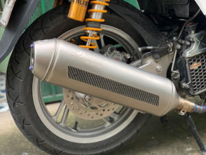 [HCM]CỔ PÔ TITAN BÓNG GẮN PÔ 4 ROAD VARIO 2018