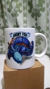 Mug Motif Ikan Channa