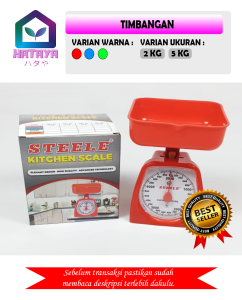 HATAYASHOP - TIMBANGAN KUE ADONAN BUAH & SAYUR MULTIFUNGSI/ TIMBANGAN MINI/ TIMBANGAN STELE/ TIMBANGAN 2 KG / TIMBANGAN 3 KG / TIMBANGAN 4 KG / TIMBANGAN 5 KG / TIMBANGAN KUE MINI/ TIMBANGAN KUE MANUAL/TIMBANGAN KUE BAGUS/TIMBANGAN TEPUNG