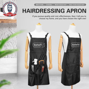 Barbertop Tạp dề Tạp dề Áo choàng cắt tóc bartender Tạp dề bồi bàn apronbarber không thấm nước làm tóc Tạp dề thợ làm tóc mặc quần áo khăn choàng vải bọc chuyên nghiệp
