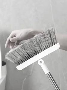 Ecoco 2in1 Foldable Broom And Dustpan Set Household Cleaning Tool Sweeping Kit For Home Use