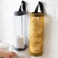 YESPERY Grocery Bag Holder Wall Mount Plastic Bag Dispenser Hanging Storage ถังขยะในครัว Organizer. 