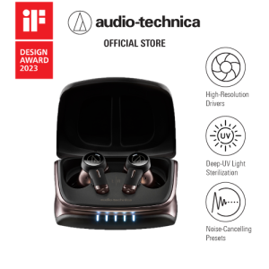 Audio-Technica ATH-TWX9 True Wireless In-Ear Headphones Bluetooth 5.2 Noise-cancellation Waterproof