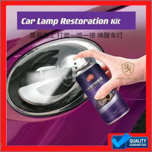 Car Headlamp Restoration Spray Vehicle Headlight Restoration Kit Headlamp Polish