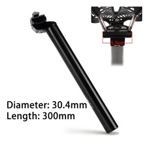 Bike Alloy Seatpost 25.4/27.2/28.6/30.4/31.6mm Mountain Bike Seatpost Adjustable Road Bike Seat Post