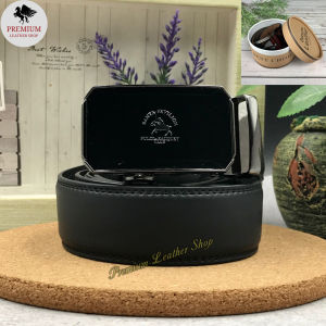 1.5inch Leather Belt Men Auto Lock Formal Belt 100% Cowhide Leather Tali Pinggang Lelaki Kulit