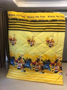 โปรพิเศษแถมหมอนหนุน 1 ใบ ผ้าห่ม ผ้านวม 6 ฟุต cotton 100% เย็นสบาย ป้องกันไรฝุ่น