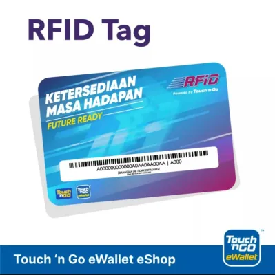 Touch ‘n Go RFID Tag Sticker