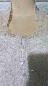 Set Kebaya Akad Nikah Kebaya Putih Murah + Rok Prisket