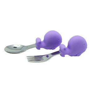 Bộ Thìa Nĩa Tập Ăn Palm Grasp Marcus & Marcus Cho Bé Từ 18 Tháng