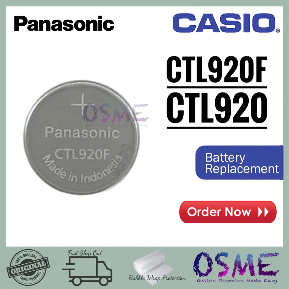 Panasonic Ctl920f Battery Ctl920 Battery Price CTL920F Solar