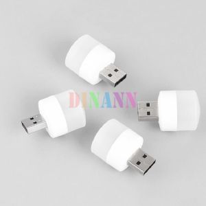 Lampu Kecil Tidur Usb Mini LED Belajar Baca Night light Kamar Malam Bulat