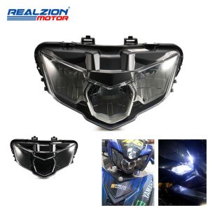 REALZIONMOTOR ZHIPAT Head Lamp For Sniper 150 V2 Y15zr V2 Lc135 V8 Led Headlight Assembly 1Pc