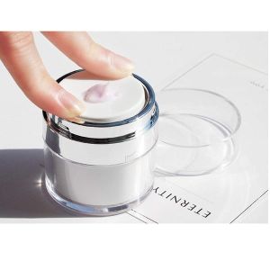 HOME BEST 1pc Empty Airless Cosmetic Acrylic Container Travel Refillable Eye Creams Pump Lotions Makeup Vacuum Bottle Moisturizer