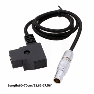 D Tap to 0B 2Pin Connector Sturdy Power Cable for Teradek Bolt Bond Viewfinders E2 F6 Camera Accessories Spare Part