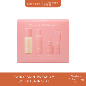 Premium Brightening Kit Pore Caring and Skin Brightening Set Korean Glass Skin Modern Rejuvinating Set