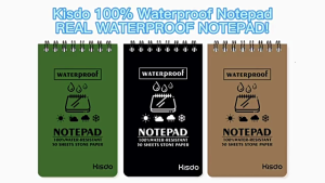 Waterproof Notepad Write in the Rain Notebook Waterproof Notebook Stone Paper Pocket Notebook All-Weather Memos Notebook