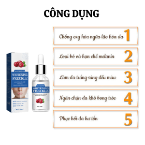 Serum dưỡng da làm trắng Jaysuing 30ml- Dưỡng da trắng sáng Dưỡng ẩm bảo vệ da khỏe mạnh Se khít lỗ chân lông Nâng cơ mặt căng bóng mịn màng. Tăng cường tổng hợp Collagen Chống Oxy hóa Cấp Ẩm Phục Hồi Da Làm Dịu