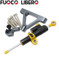 2025 Suitable for Kawasaki ZX6R Motorcycle Modification  07-08 Year   Titanium Ruler Direction Damper   Fixed Code Shock Absorber Bracket. 