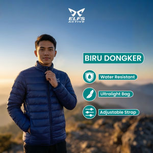 Elfs Active GENTOO Down - Jaket Bulu Angsa Pria Ultra Light UL