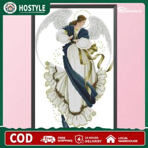 【Free Shipping】 Creative Cross Stitch Kit 11CT Angel Wall Decoration Embroidery DIY for Home Decor