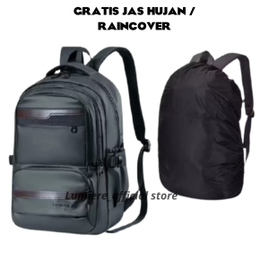 Tas Ransel Sekolah Anak SMP SMA / Tas Ransel Anak Laki Laki Dan Perempuan Free Raincover