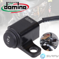 Domino Mini Driving Light Switch Right Mirror Mount 3 Way Hazard Fog Light ON OFF ON Switch Right Mirror Surfy Motorcycle. 