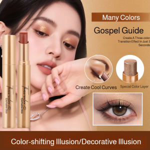 Pearlescent Gradient Eyeshadow Stick Waterproof Sweatproof Fine Flash Long Lasting Eye Makeup Pen
