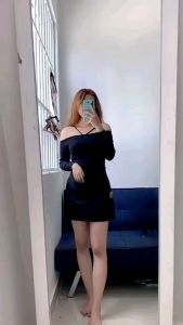 Áo trễ vai kiểu yếm Laca Store áo kiểu Hàn Quốc chất gân mị A12-1