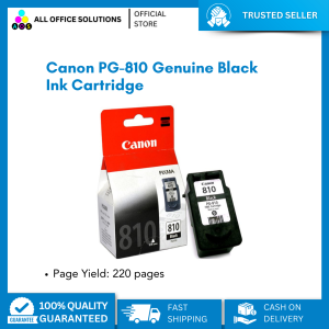 CANON INK CARTRIDGE PG-810 BLACK 9 ML