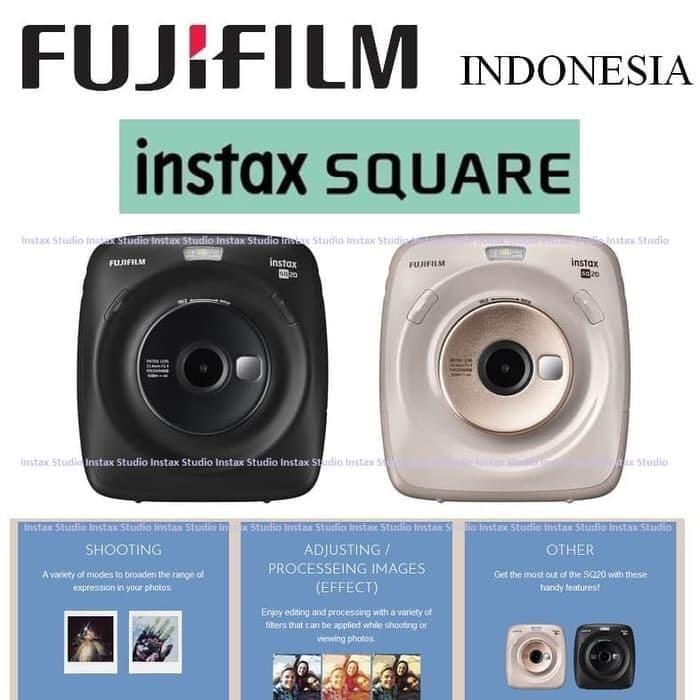 Kamera FUJIFILM Instax Square SQ20 Hybrid Instant Lazada Indonesia