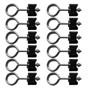 12Pieces Sturdy Trampoline Frame Bolts Weatherproof Replacement Fasteners Part Convenient for Structural Integrity