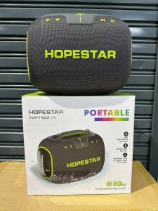 Hopestar PARTYBOX140 ลำโพงบลูทูธ 80วัตต์ พร้อมไมค์ลอย1อัน ลำโพง3ดอก ของแท้100%