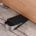 Rubber Stainless Steel Door Stopper Stop Door Block Wedge BlackHeavy Duty Door Stopper, Rubber Wedge,304 Stainless Steel Security Door Stops Suitable for All Floor Surfaces Block Guard Wind Door Stopper Wedge Anti Skid Heavy Duty Safety Silicone Rubber. 