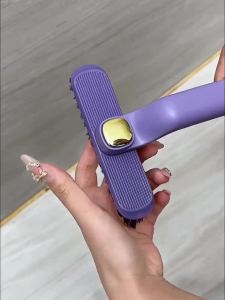 Multi-functional rotating bathroom crevice brush hard-bristled brush for cleaning dead corners in the bathroom floor crevice brush washbasin cleaning brush.