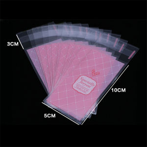 [Habilulu] 100Pcs Mini plastic cookie packaging cupcake wrapper bags opp self adhesive bags