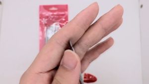 เหล็กขูดสีเจล เหล็กดันหนัง ที่ดุนหนัง ขูดสีเจล สแตนเลสอย่างดี อุปกรณ์ทำเล็บ