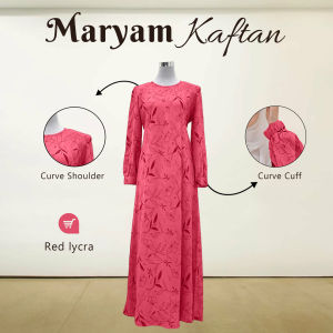 NEW ARRIVAL 2026 Kaftan Maryam Italian Cotton Printed By Rubaba