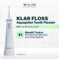 KLAR Tooth Flosser Aquapulse - Water Flosser Untuk Membersihkan Sela Gigi dan Karang Gigi Secara Sempurna - Cocok Untuk Pengguna Behel atau Kawat Gigi. 