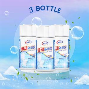 Automatic Toilet Bowl Cleaner Toilet cleaners for Stain Automatic Bleach Quantitative Releasing Remover Urine Stain Deodorant Yellow Dirt Toilet Cleaning Tool