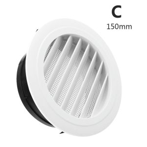 MARBLEX Air Circulation Air Vent Anti-bird and Rat Various Shapes Vents Cover Durable Plastic Ducting Ventilation Grilles