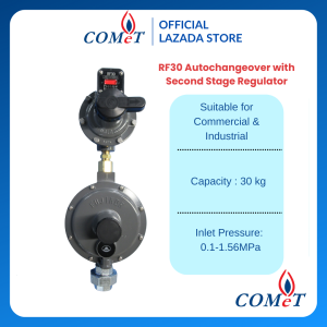 FUJIKOKI RF30 Autochange Over with Second Stage Regulator 30KG