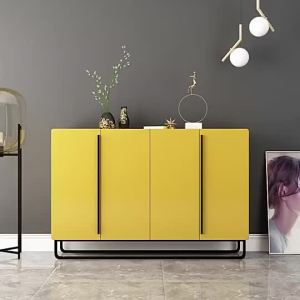 Urban EchoModern simple doorway shoe cabinet household hallway porch cabinet large capacity storage cabinet living room partition cabinet dustproof shoe cabinet